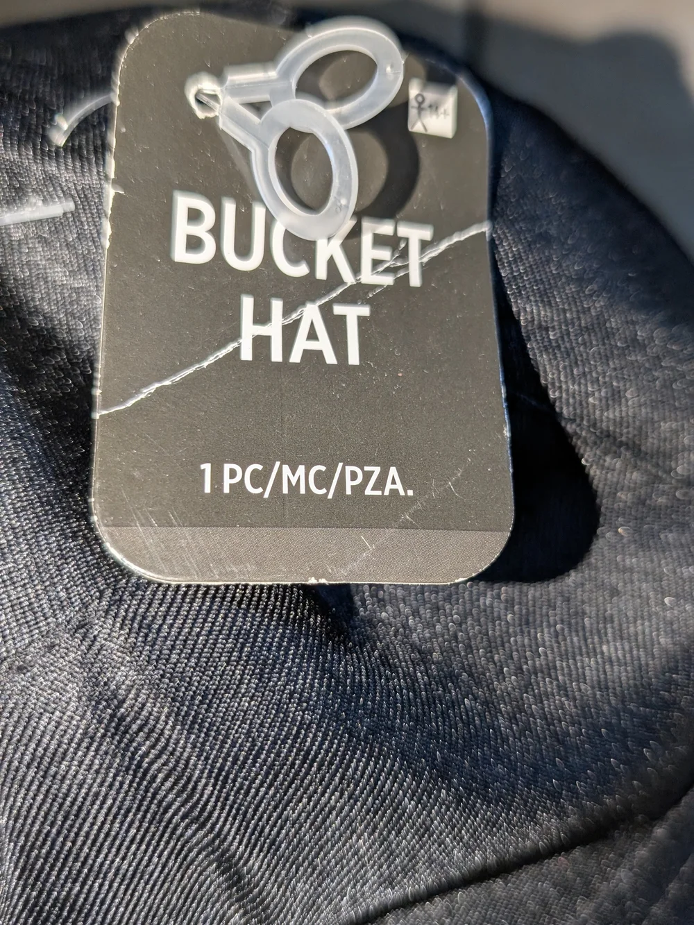 KCA Black Kids Bucket Hat with Heart Logo